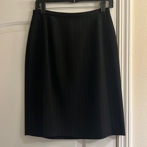 Ann Taylor dress skirt pinstripe